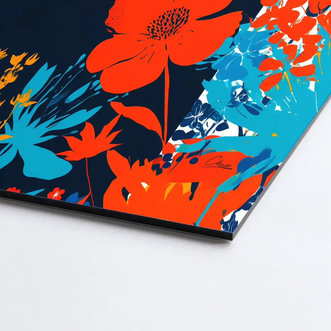 Audrey Hepburn Bloom Edition Alu Dibond Bild INGALERIE