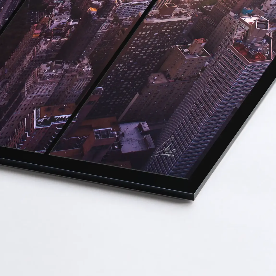 Manhattan View Alu Dibond Bild