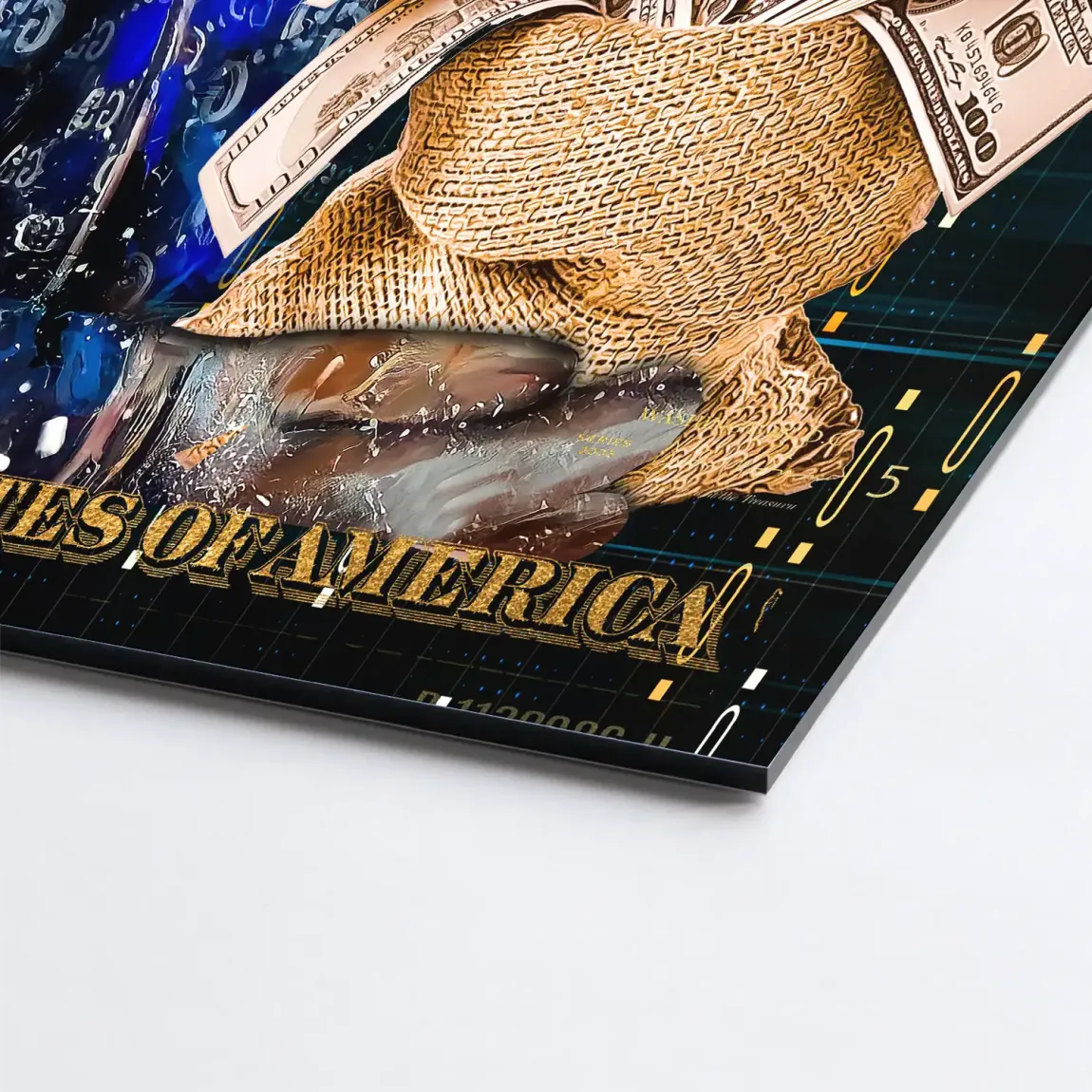 Dogobert Money Empire Alu Dibond Bild
