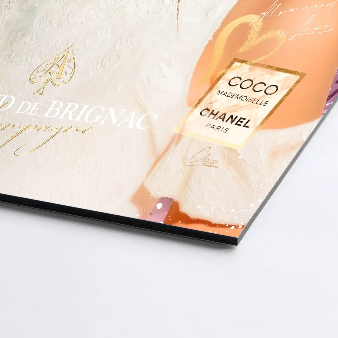 Audrey Hepburn Coco Armand Alu Dibond Bild INGALERIE