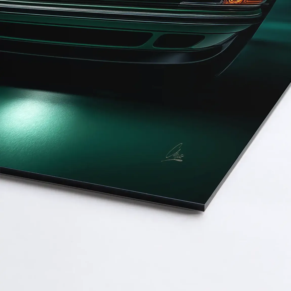 Heritage 911 Porsche Alu Dibond Bild