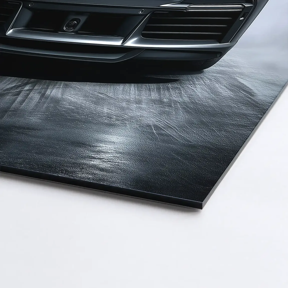 Silver Legend Porsche 911 Alu Dibond Bild