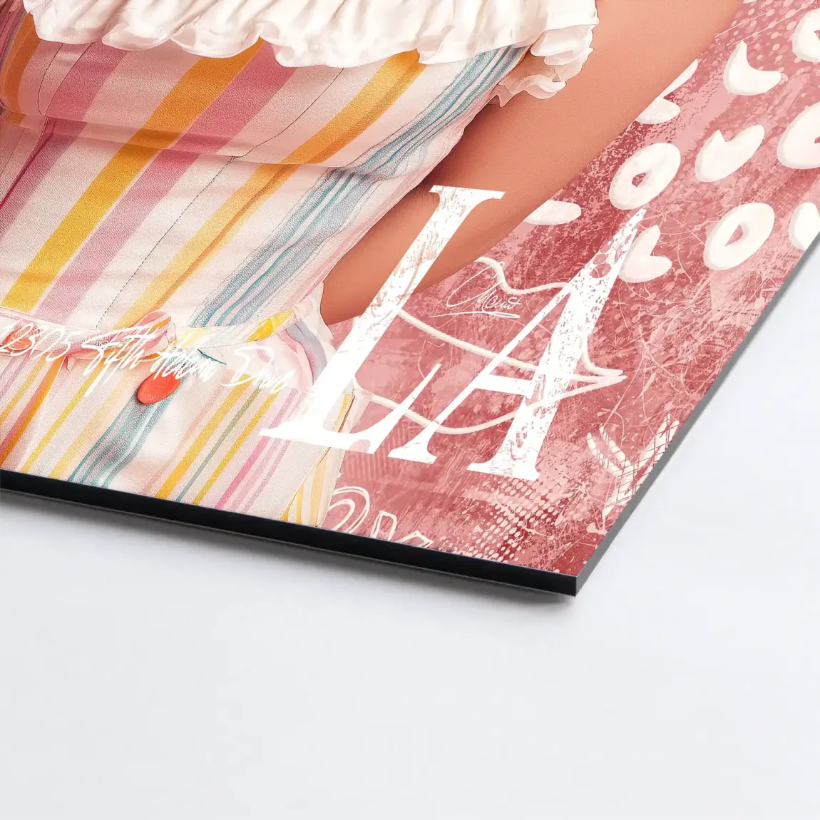 Bubble Pop Hollywood Alu Dibond Bild INGALERIE