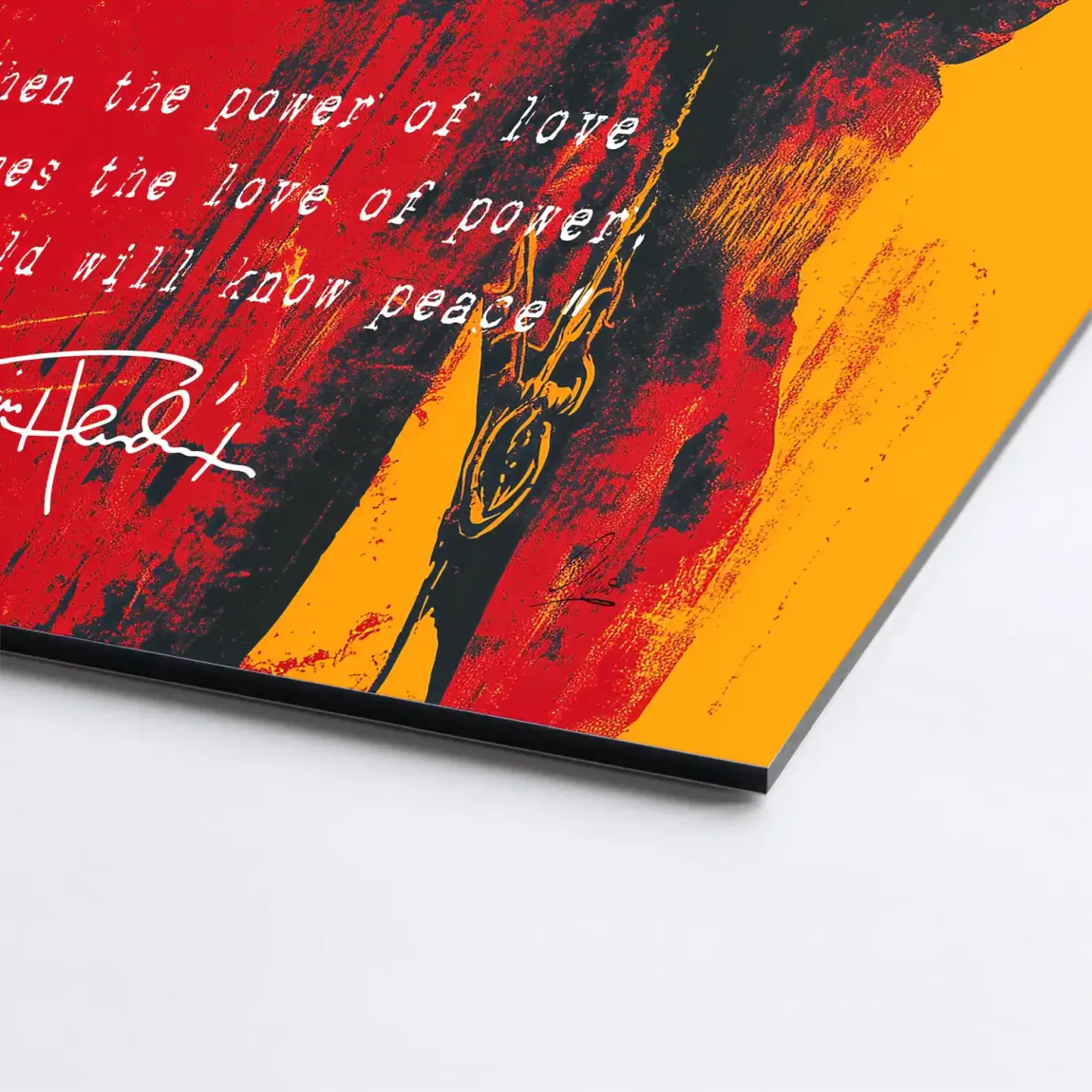 Electric Soul Hendrix Alu Dibond Bild