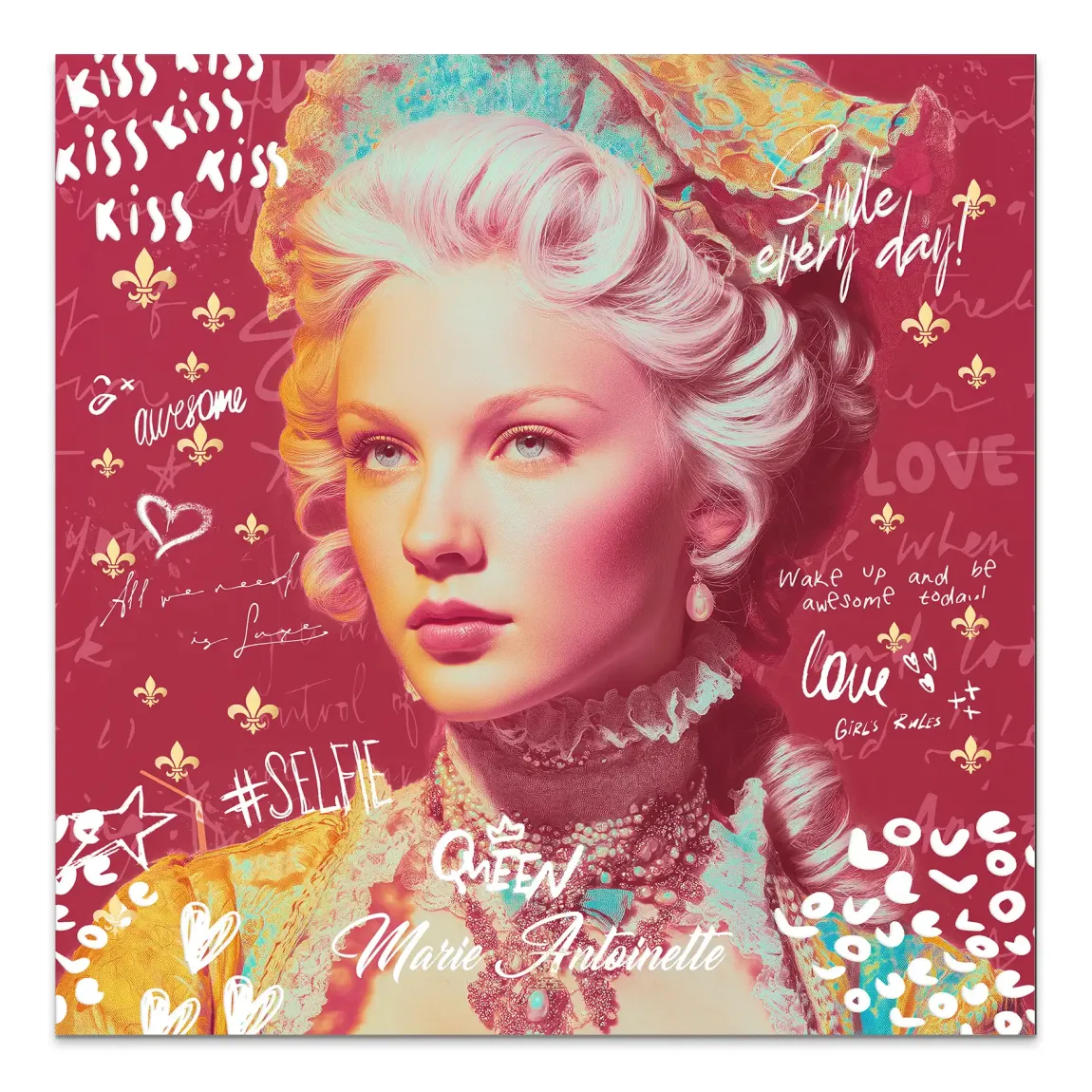 Royal Pop Alu Dibond Bild