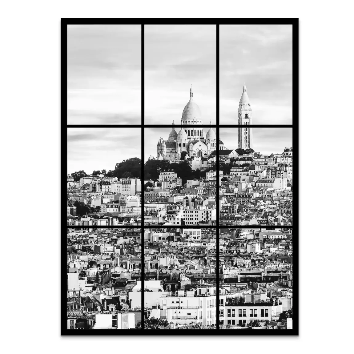 Montmartre Paris Alu Dibond Bild