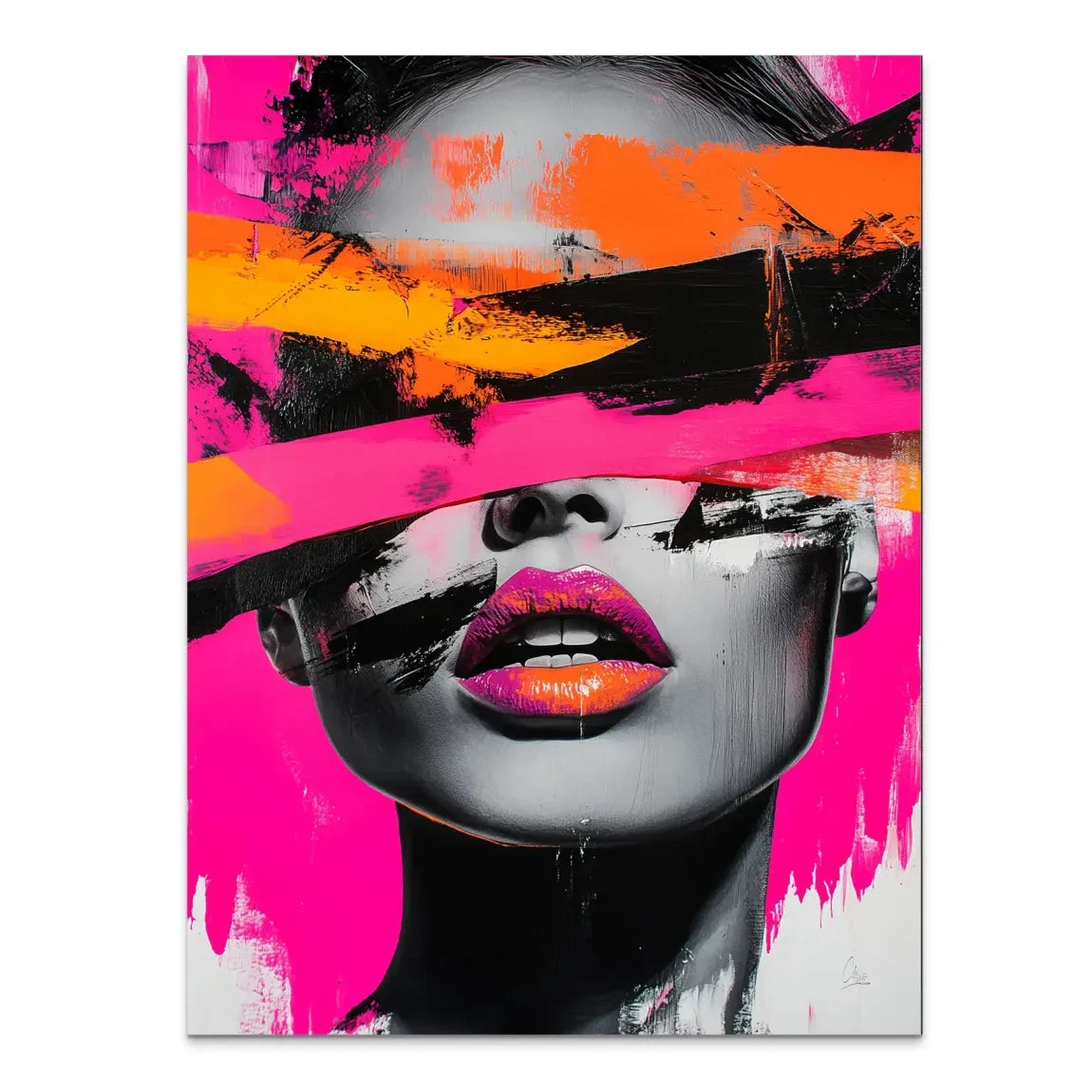 Abstrakt Allure Alu Dibond Bild INGALERIE