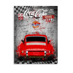 Porsche 911 Modern Style AluDibond Bild