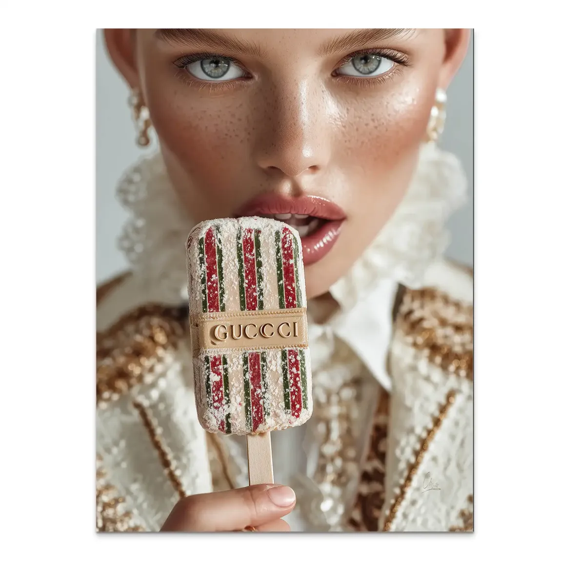 Gucci Ice Dream Alu Dibond Bild