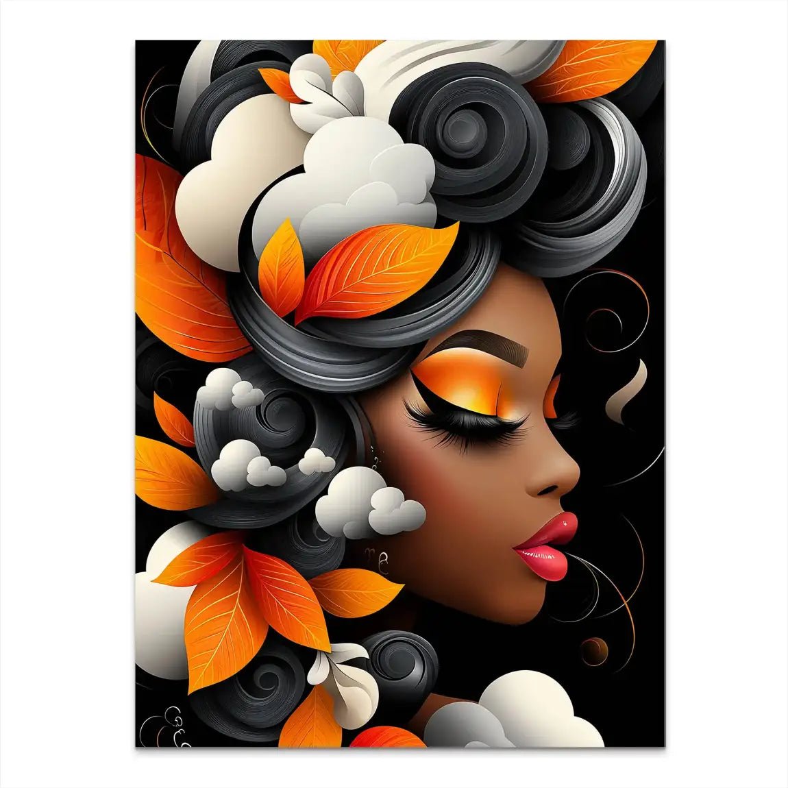 Black is Beauty Nr.12 Alu Dibond Bild INGALERIE