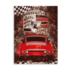 Porsche 911 Classic Style AluDibond Bild