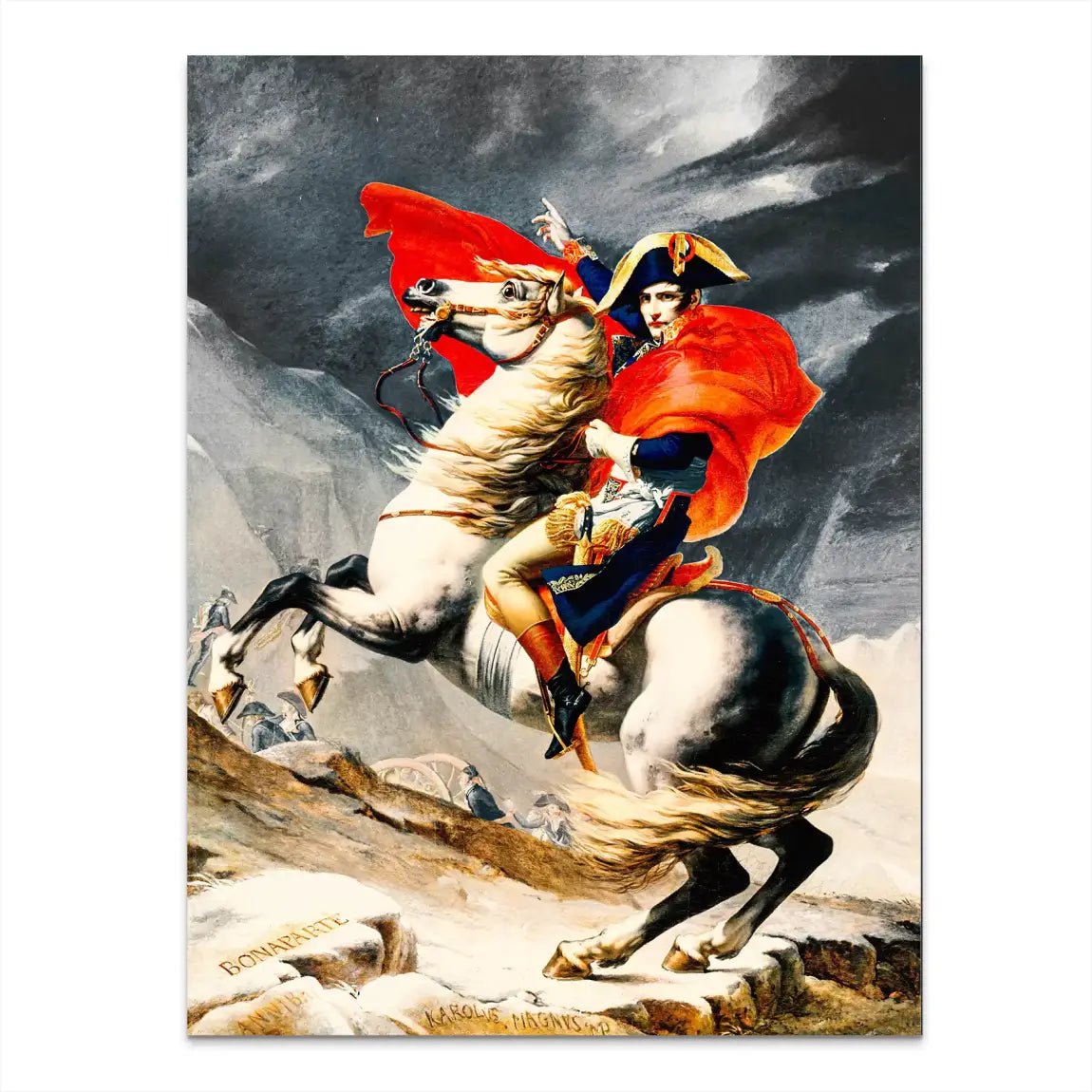 Napoleon Nr.7 Alu Dibond Bild INGALERIE
