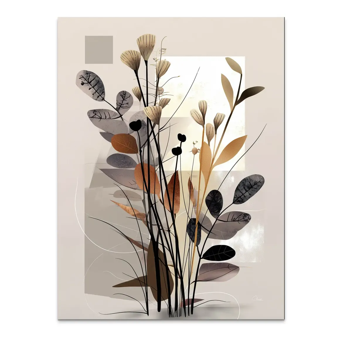 Nature Elegance Alu Dibond Bild INGALERIE
