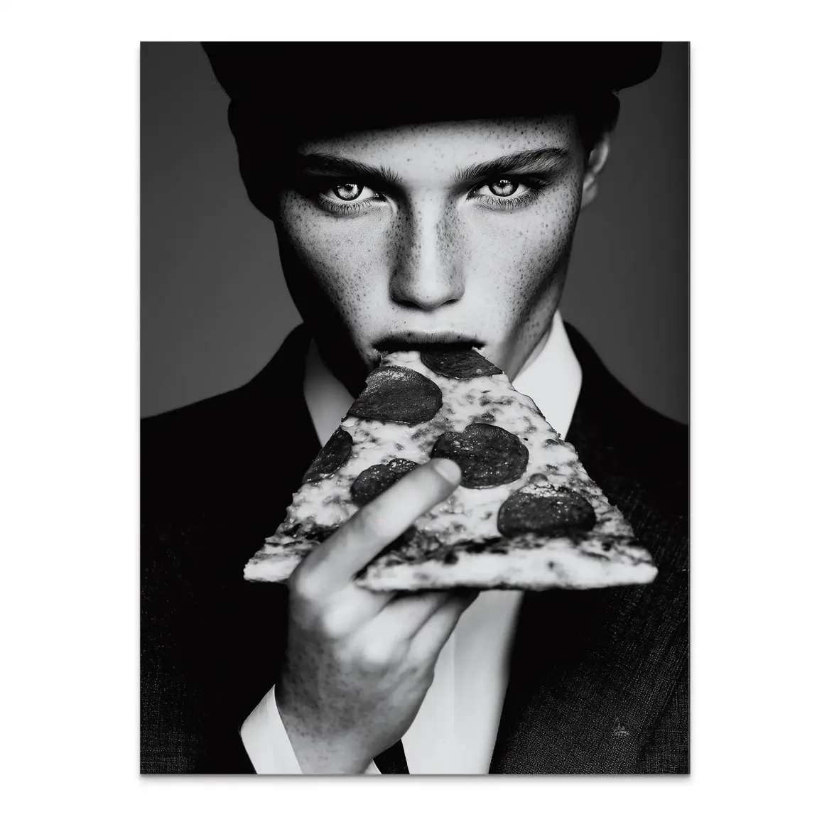 Pizza Charisma Alu Dibond Wandbild