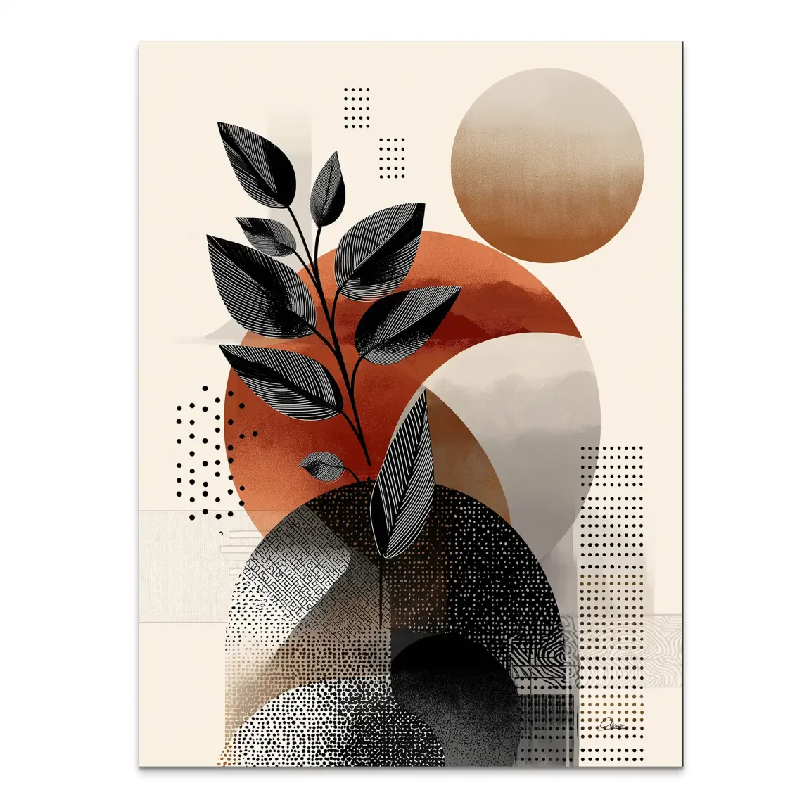Terra Flora Harmony Alu Dibond Bild INGALERIE