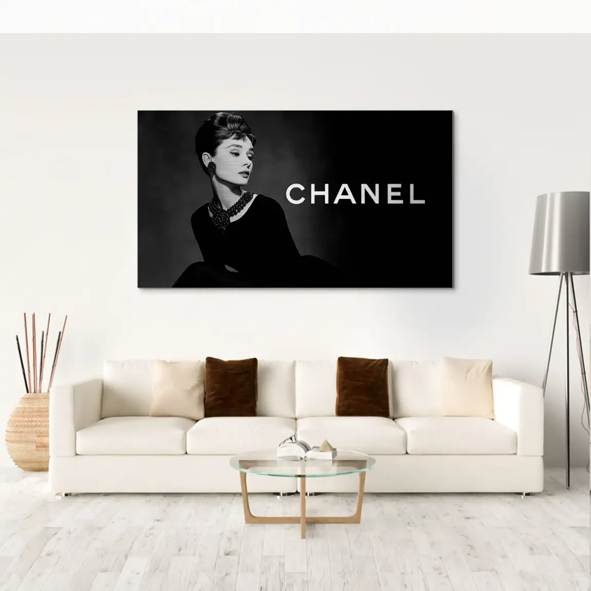 Audrey Noir Elegance Alu Gebürstet