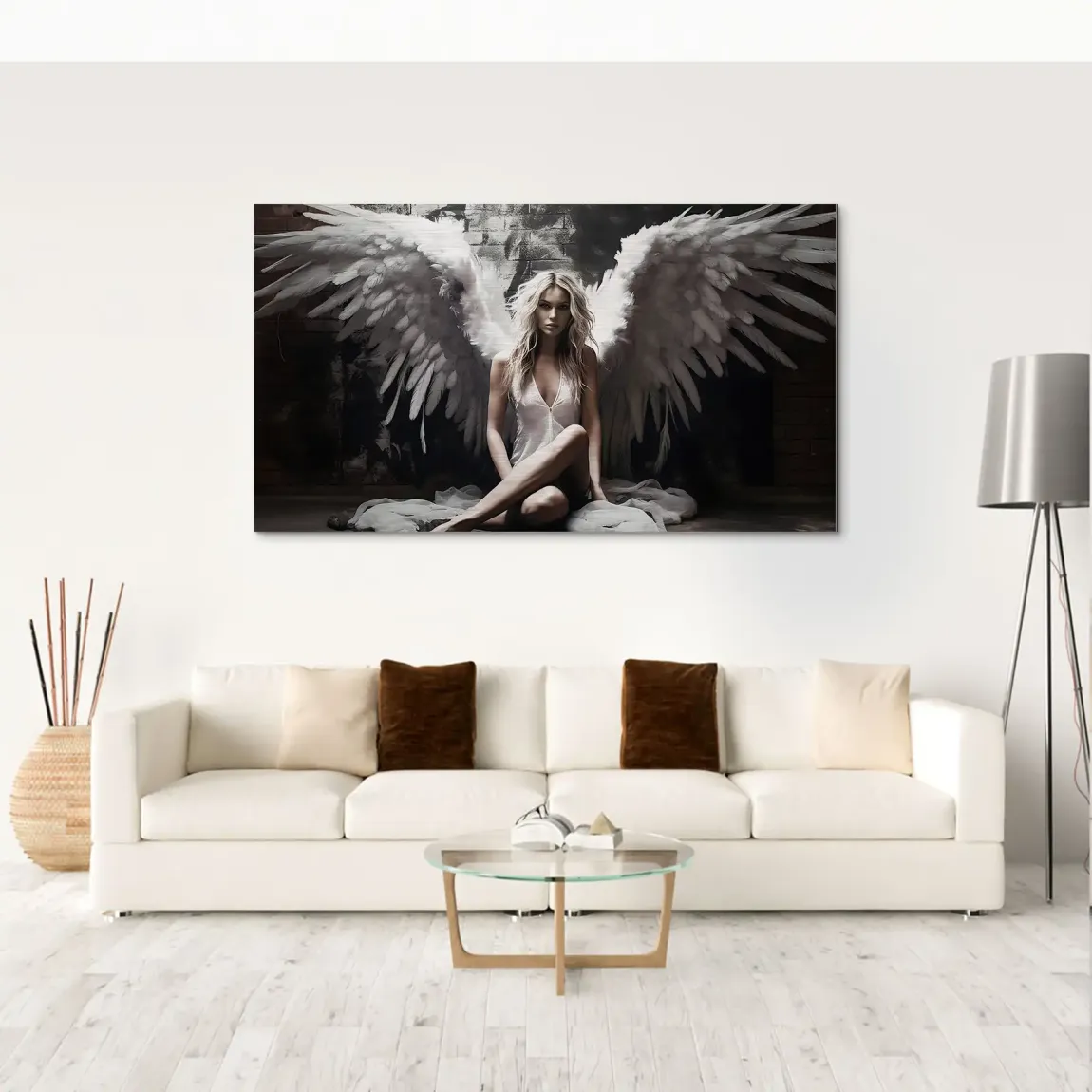 Angel Wings Alu Gebürstet