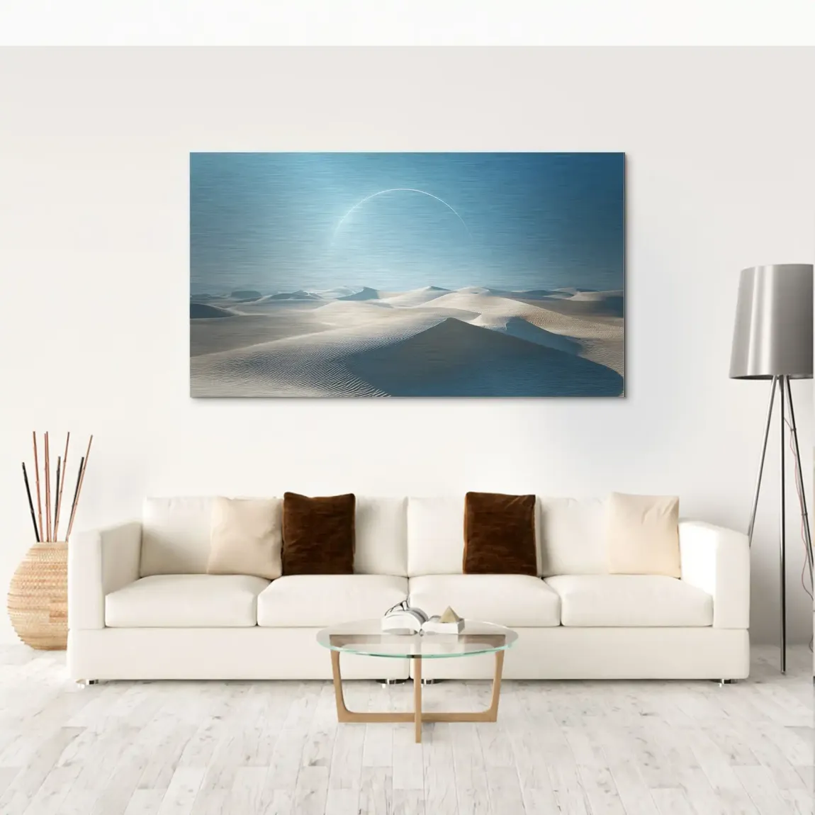 White Desert Alu Gebürstet