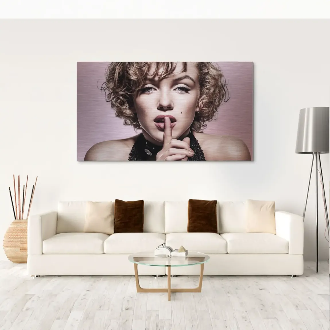 Marilyn Silent Secret Alu Gebürstet