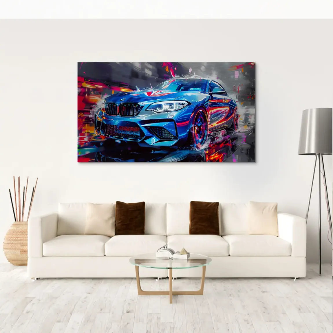 BMW M2 Abstrakt Vision Alu Gebürstet