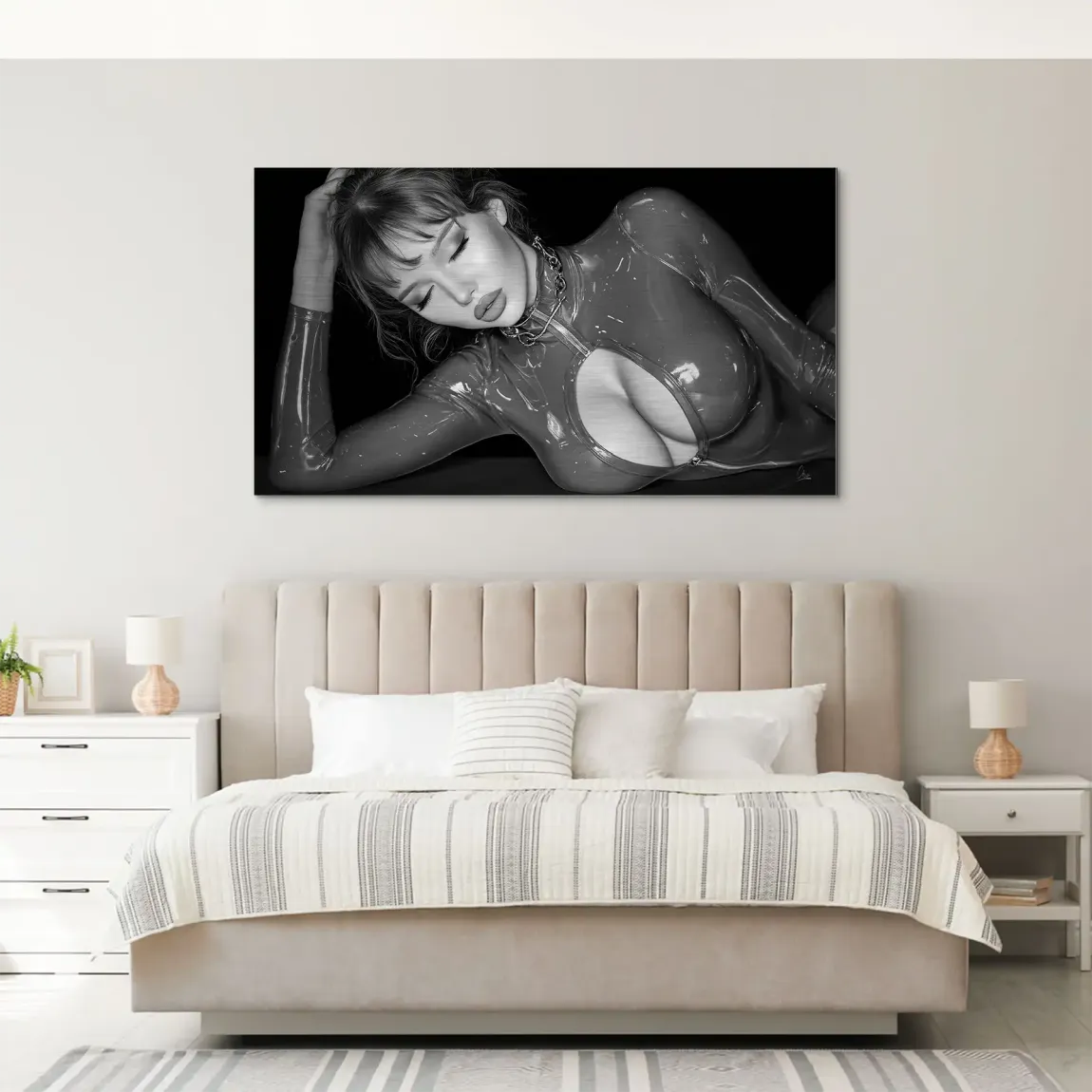 Latex Allure Alu Gebürstet