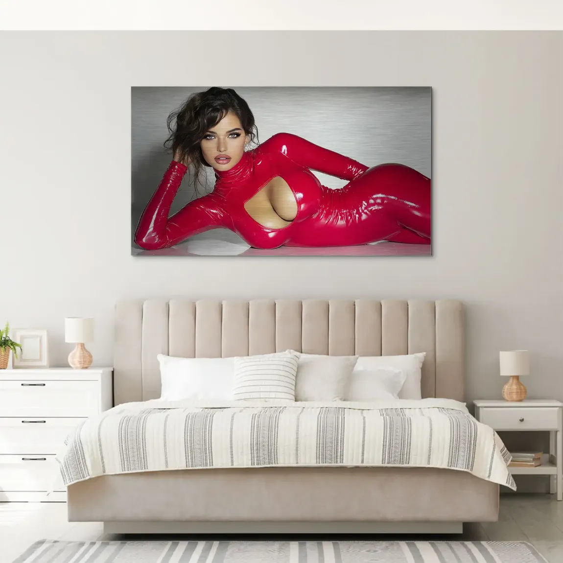 Midnight Rouge Alu Gebürstet