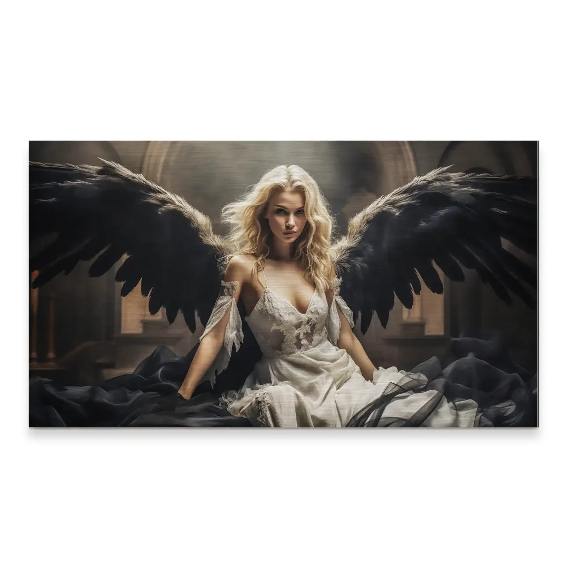 Blackwing Angel Art Alu Gebürstet