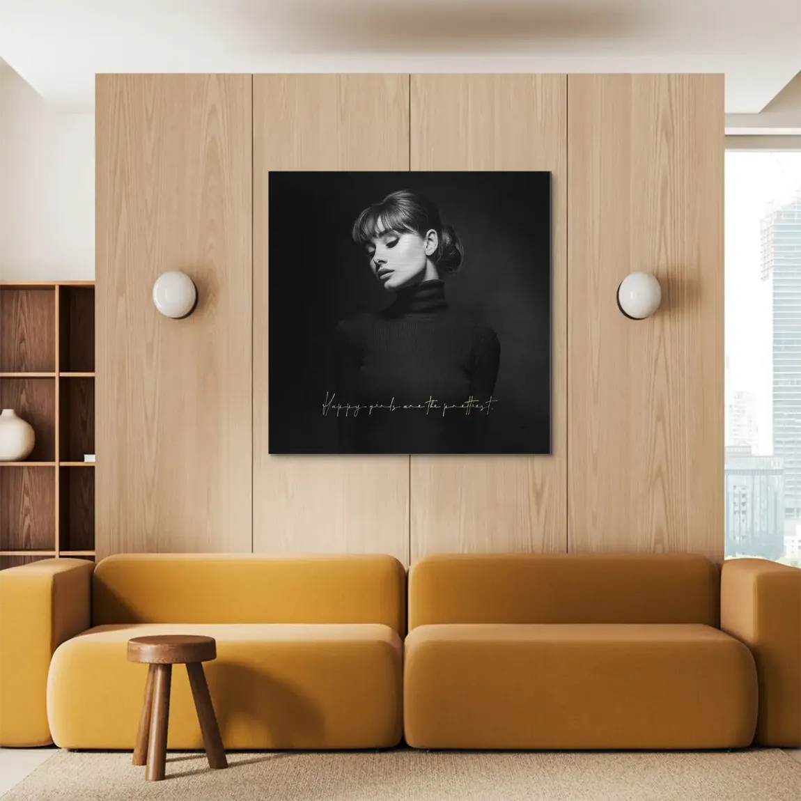 Audrey Hepburn Pretty Aluminiumbild gebürstet