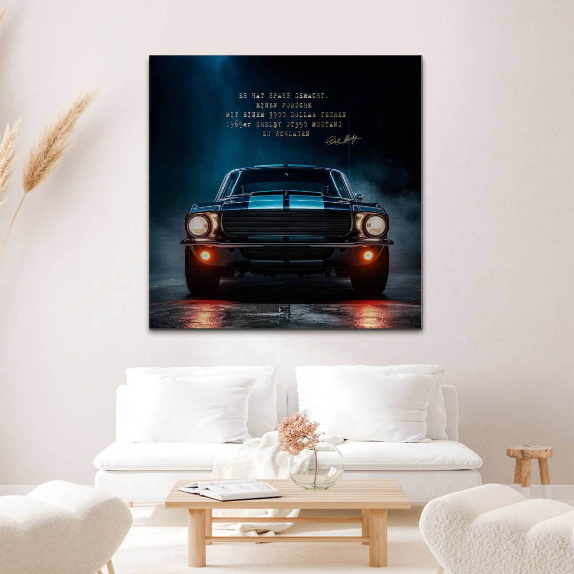 Ford Mustang Shelby Alu Gebürstet Bild