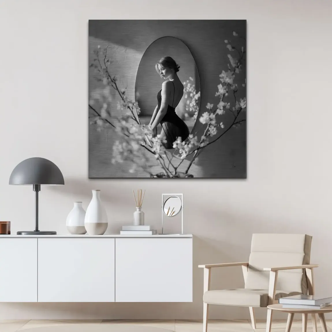 Velvet Muse Alu Gebürstet Bild