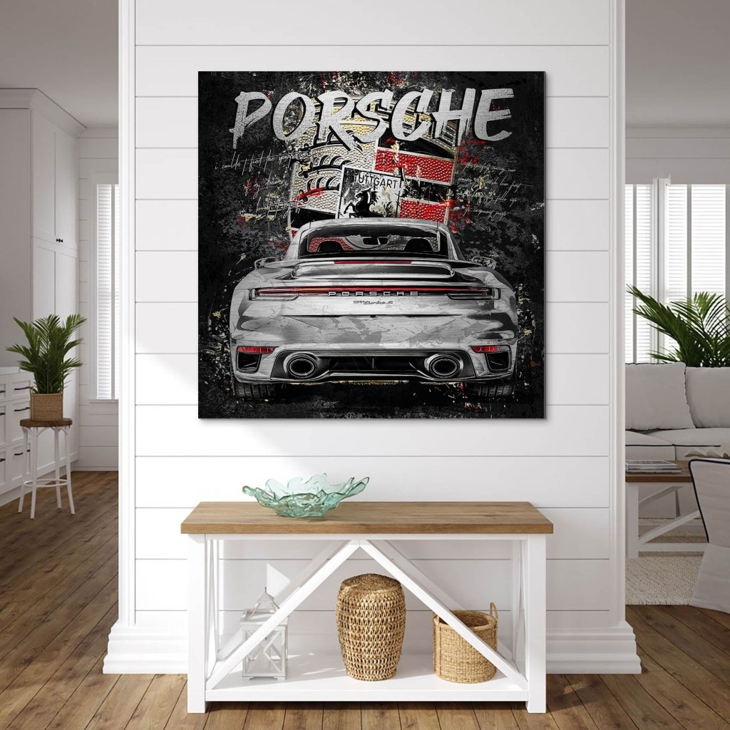 Shadowline Porsche Turbo Alu gebürstet Bild INGALERIE