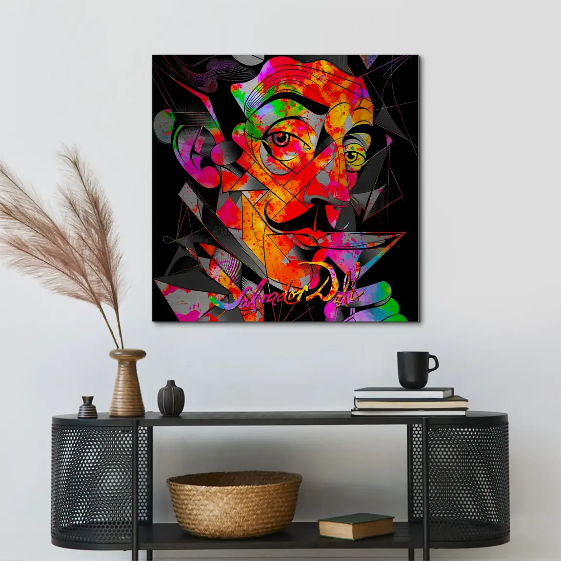 Infinite Mind Salvador Dalí Alu Gebürstet Bild - INGALERIE | Dein Onlineshop für moderne Wandbilder