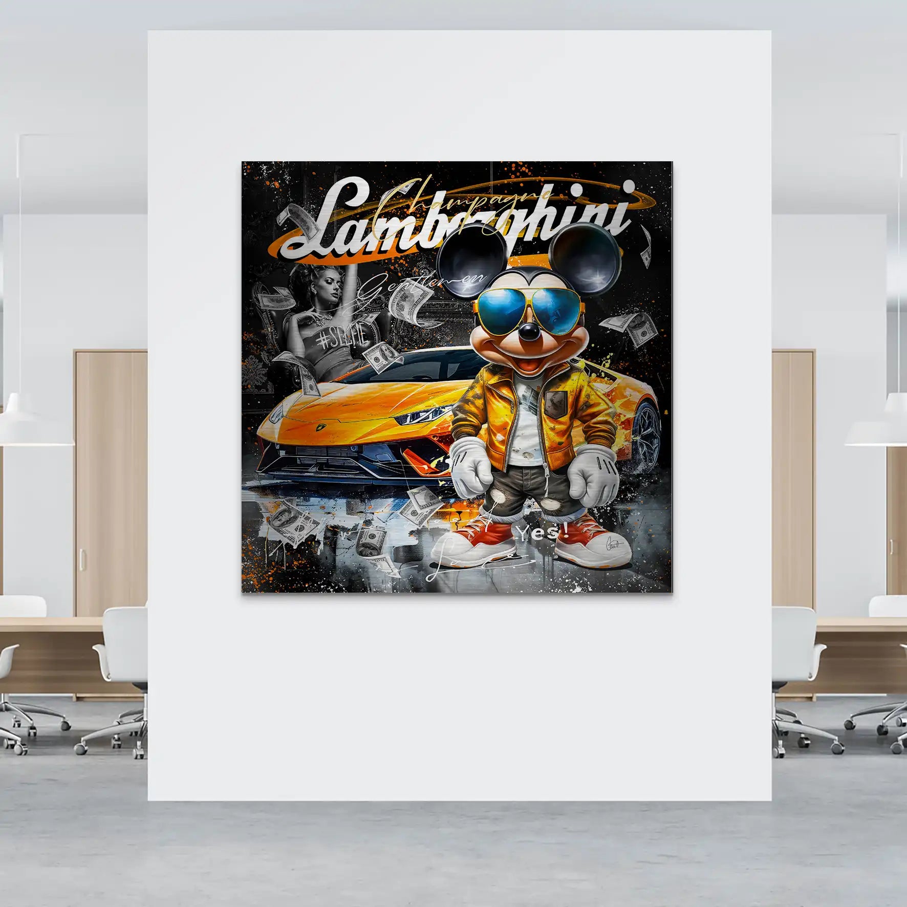 Micky Huracan Alu Gebürstet INGALERIE