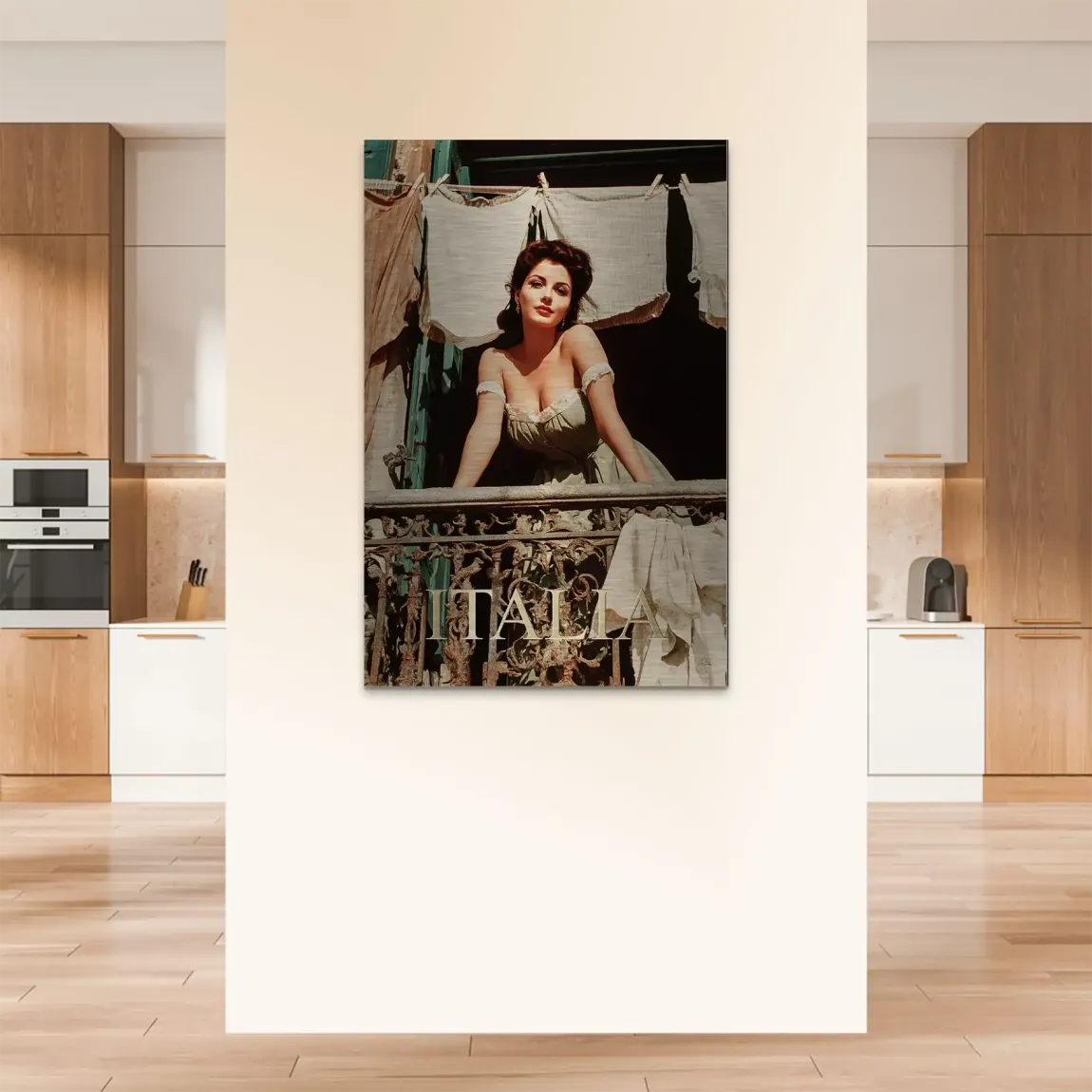 Bella Donna Alu Dibond Bild gebürstet