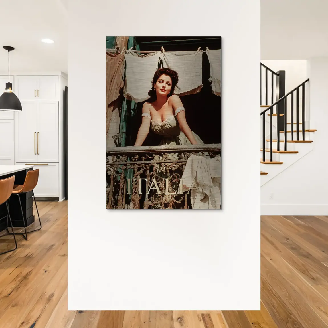 Bella Donna Alu Dibond Bild gebürstet