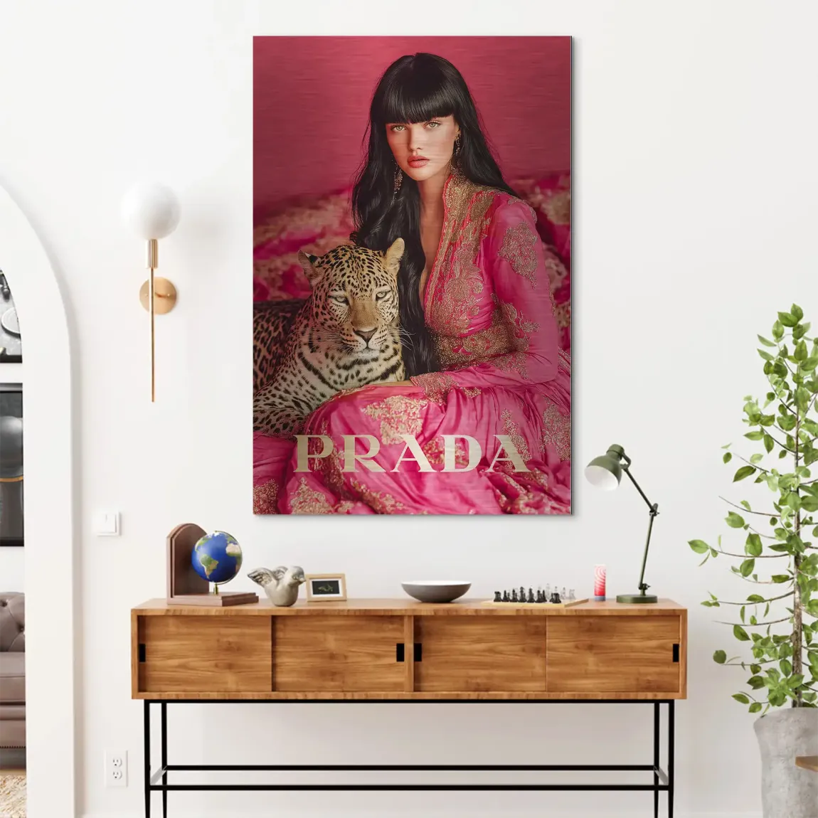 Divine Elegance Alu Dibond Bild gebürstet