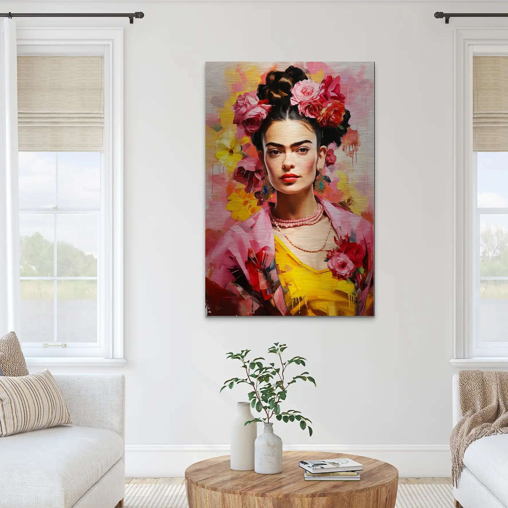 Beauty Frida Alu Gebürstet Bild INGALERIE