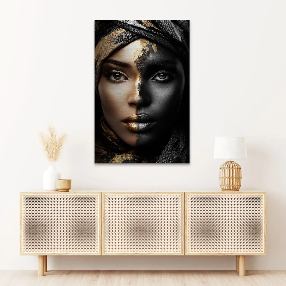 Dual Essence Alu Dibond Bild gebürstet - INGALERIE | Dein Onlineshop für moderne Wandbilder