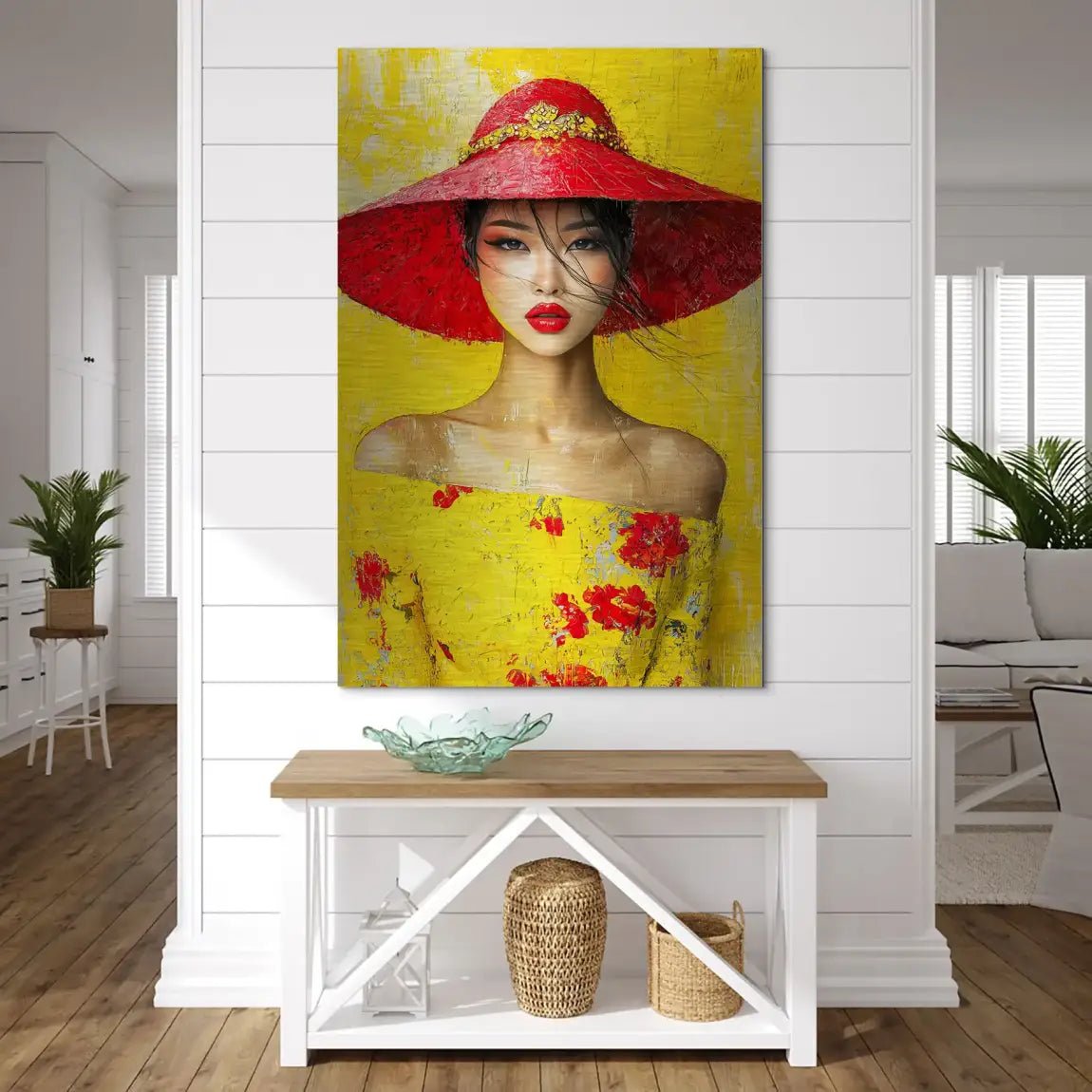 Asia Queen Alu Gebürstet Bild INGALERIE