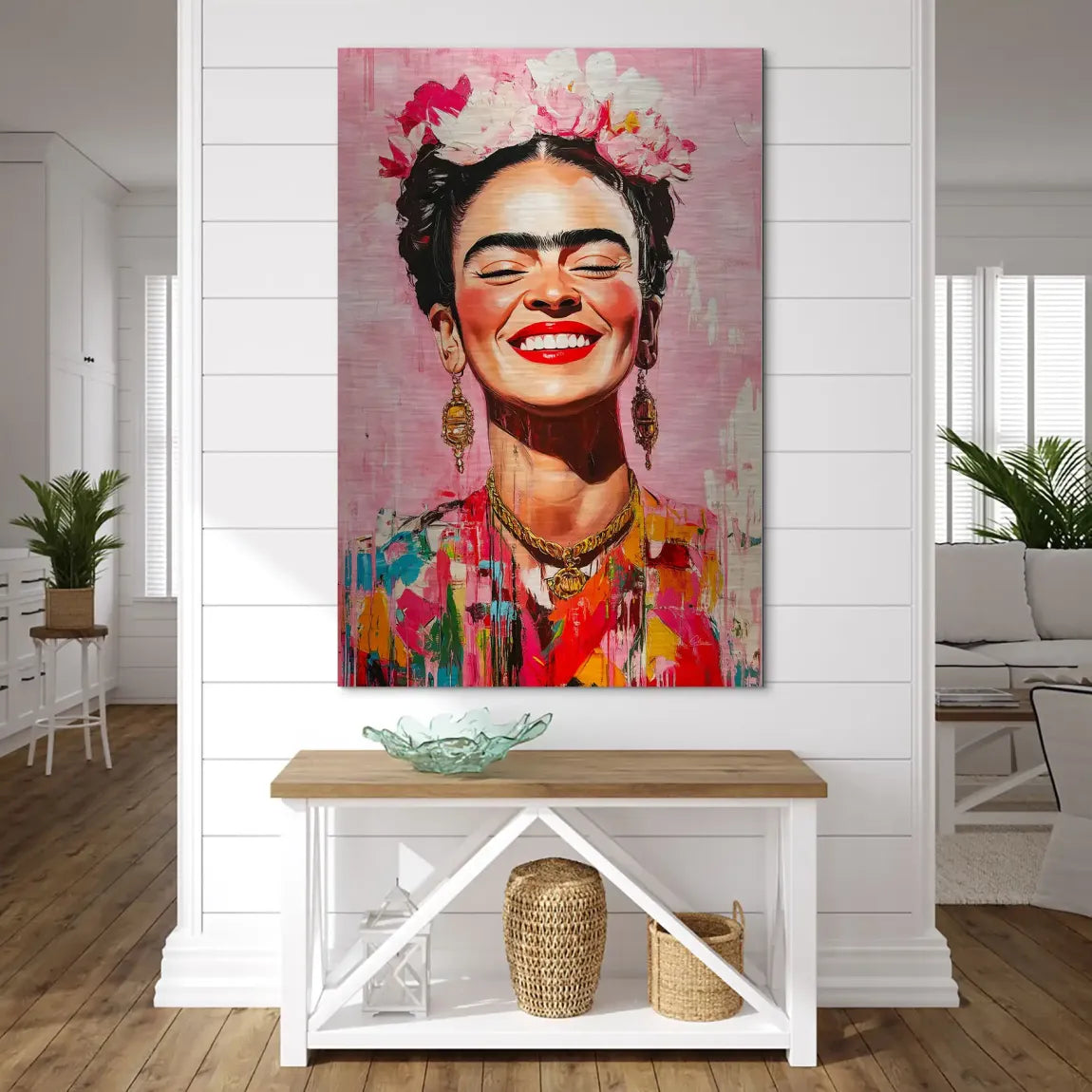 Frida Kahlo Charisma Alu Dibond Bild gebürstet INGALERIE