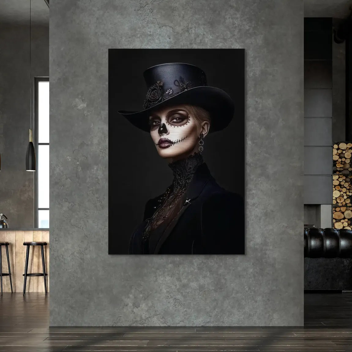 Lady of Shadows Color AluDibond Gebürstet INGALERIE