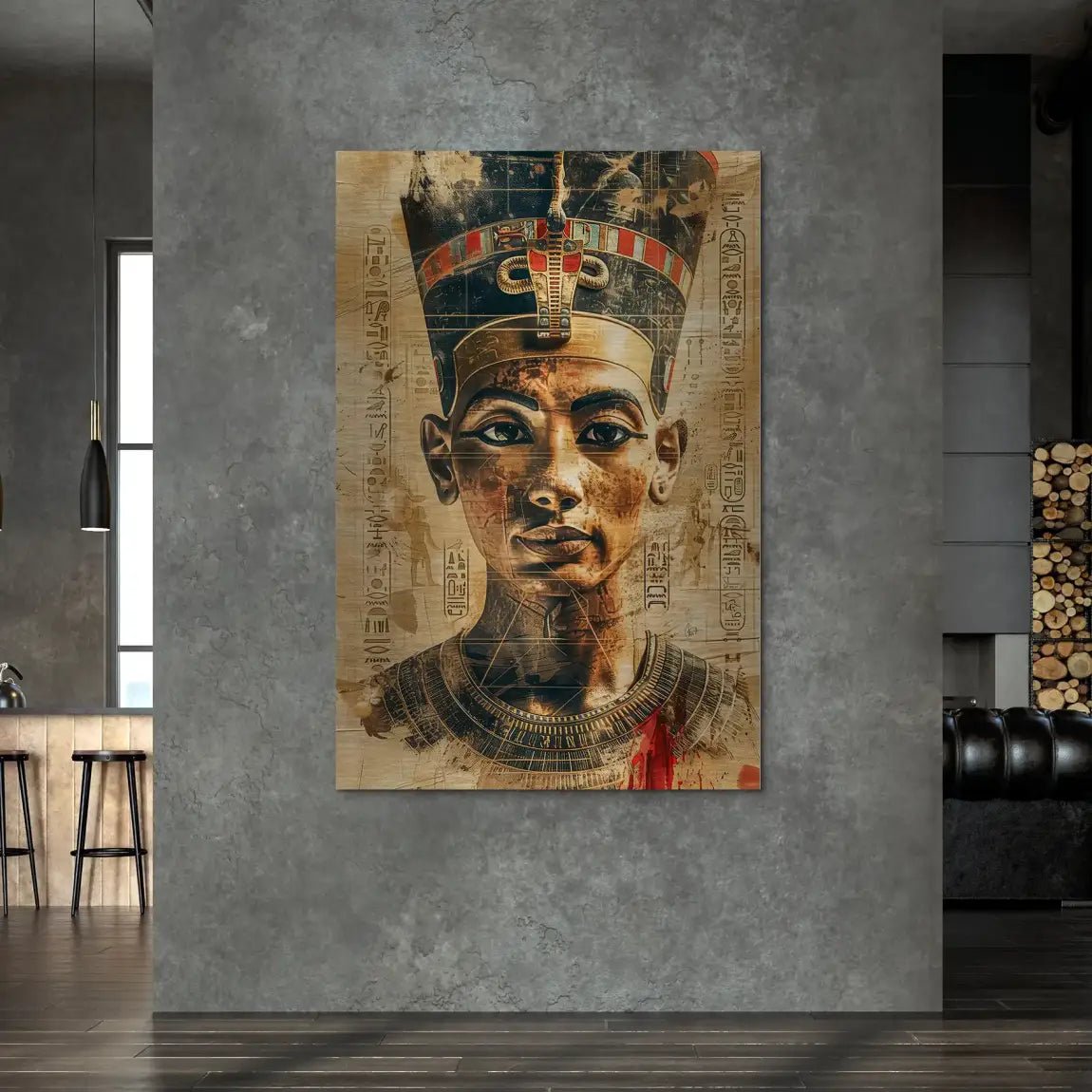 Pharao Ramses Alu Dibond Gebürstet INGALERIE