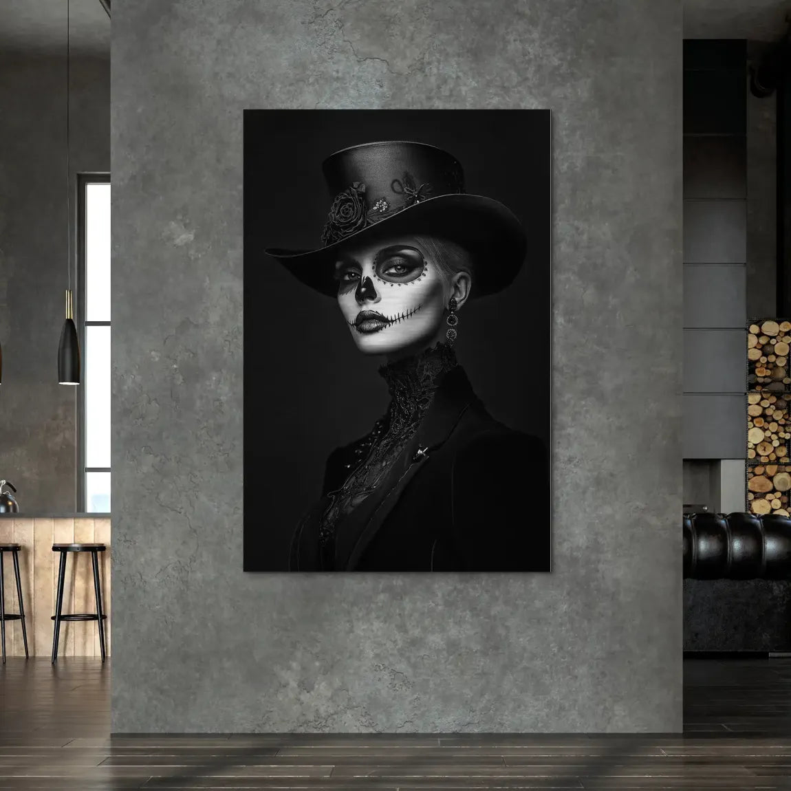 Lady of Shadows AluDibond Gebürstet INGALERIE