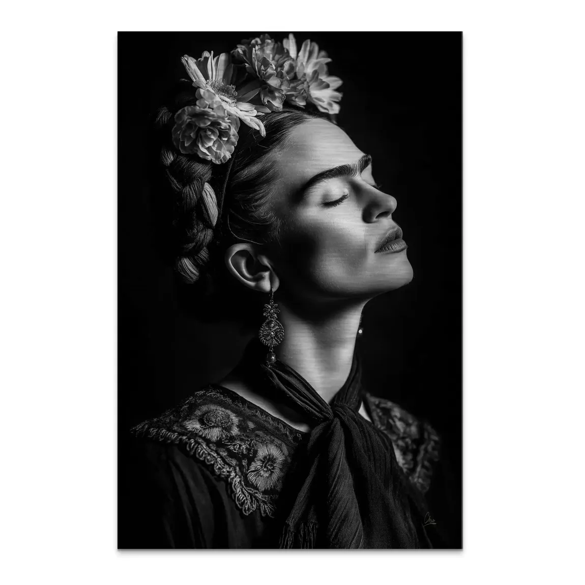 Fridas Stille Alu Dibond Bild gebürstet