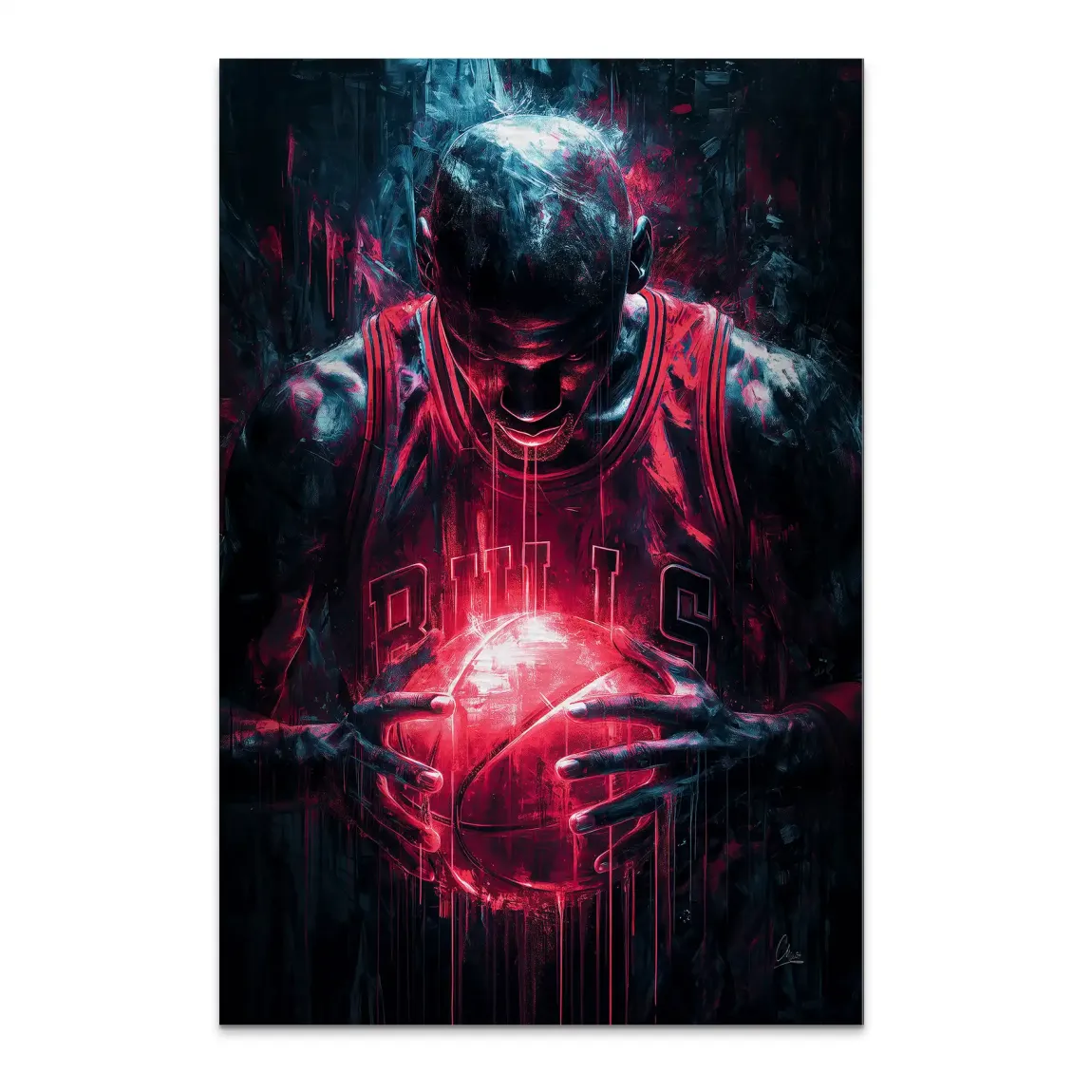 Spirit of Greatness Alu Dibond Bild gebürstet