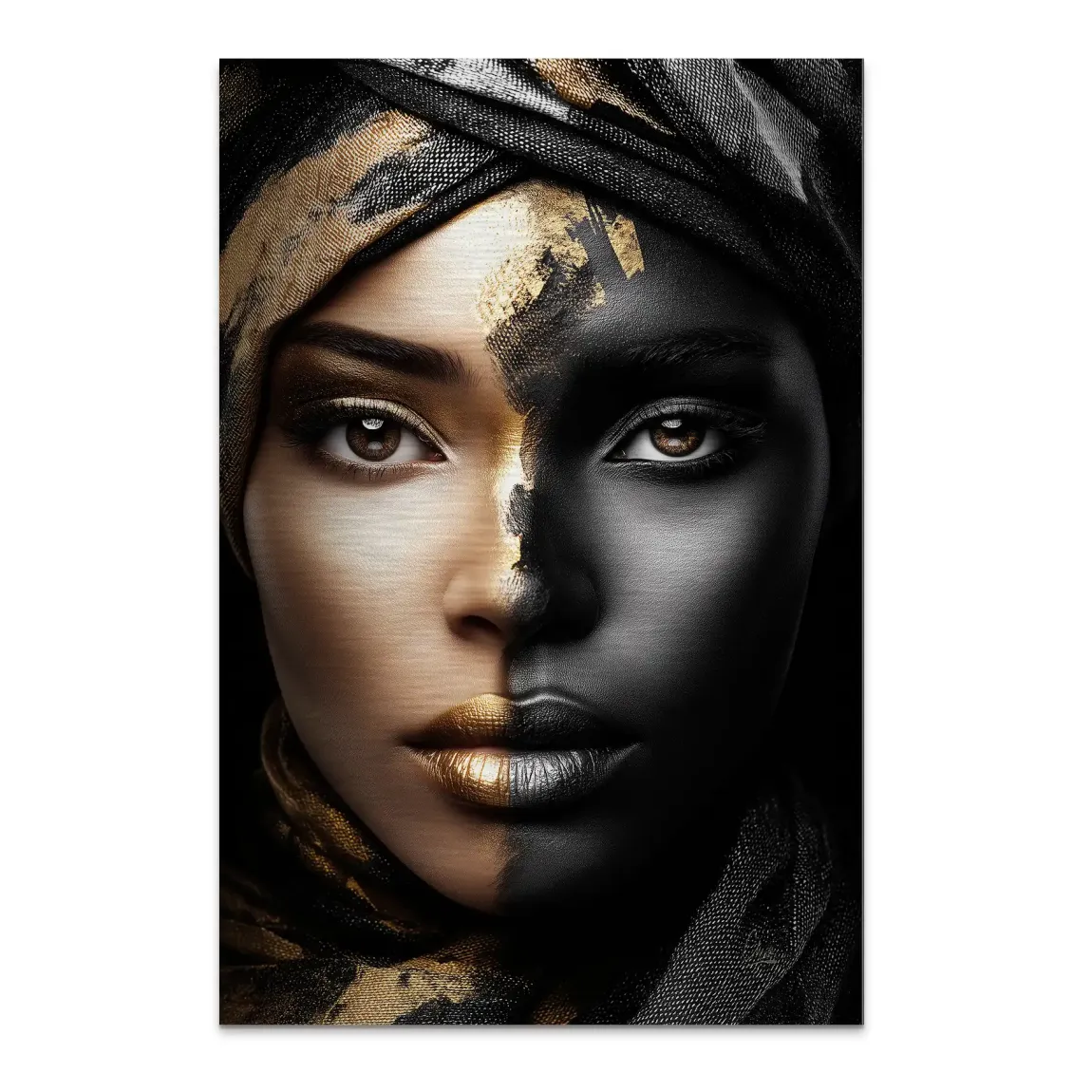 Dual Essence Alu Dibond Bild gebürstet - INGALERIE | Dein Onlineshop für moderne Wandbilder