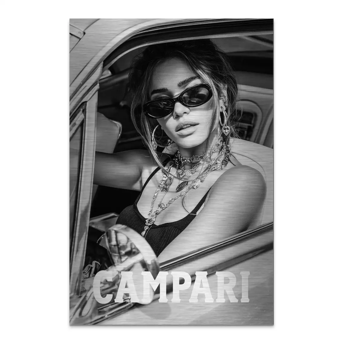 Summer Glam Alu Dibond Bild gebürstet