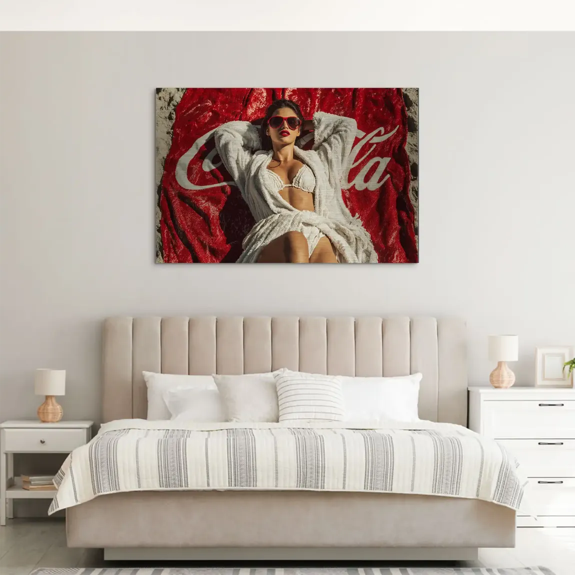 Coca Beach Dream AluDibond Gebürstet