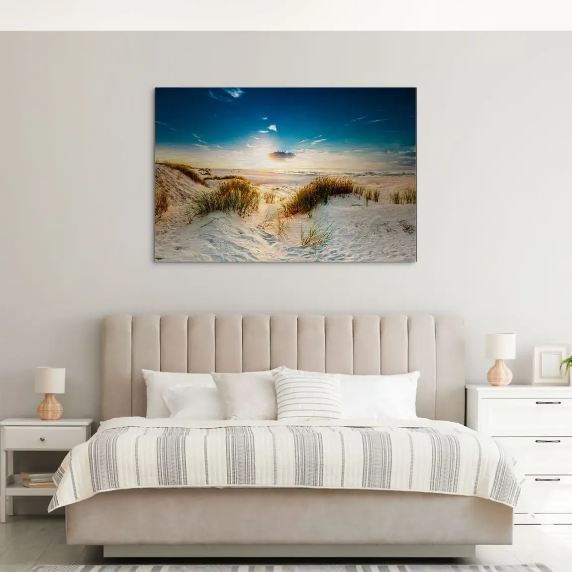 Sunset Dunes AluDibond Gebürstet