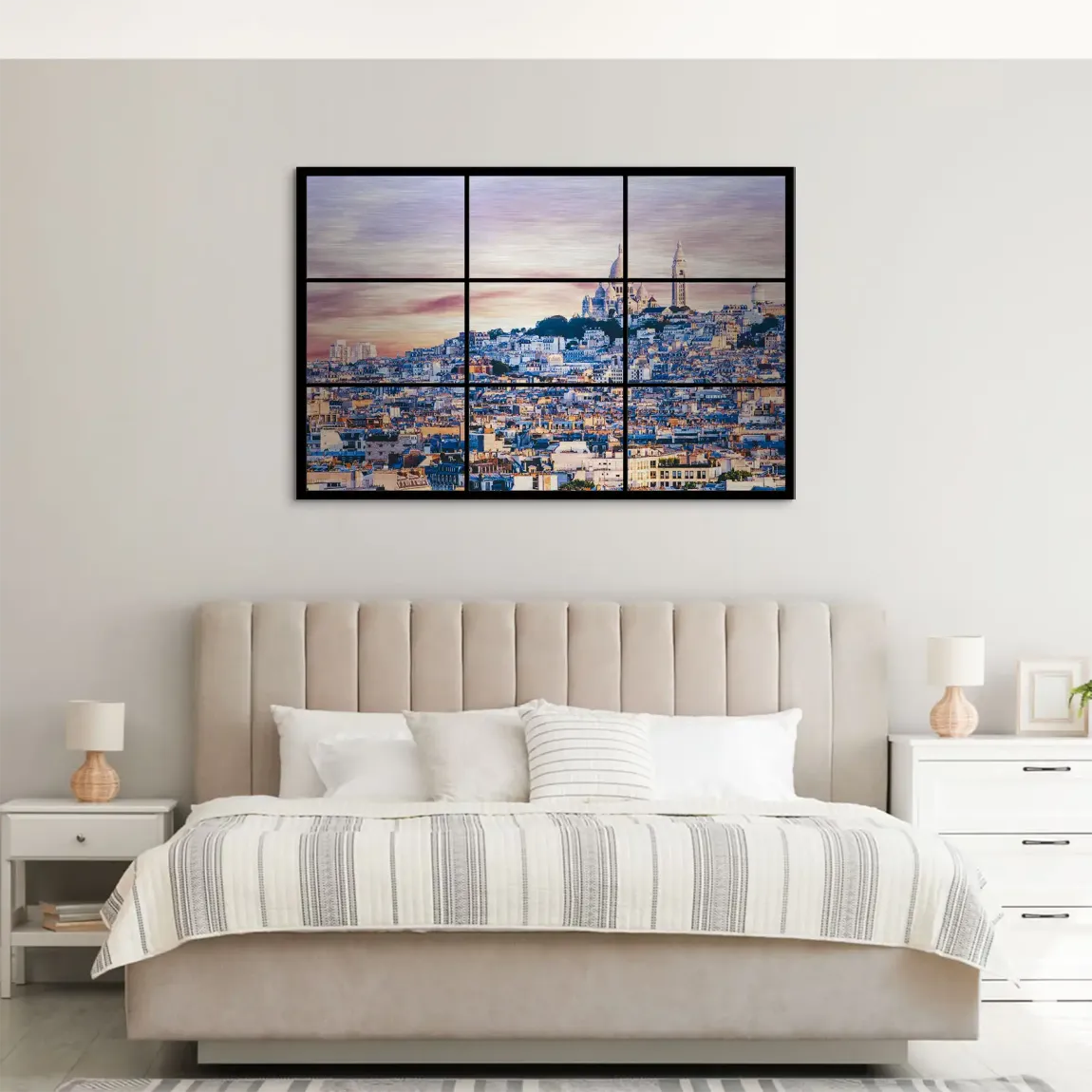 Paris Montmartre AluDibond Gebürstet